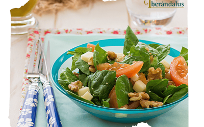 Ensalada de Espinacas con Feudo Verde